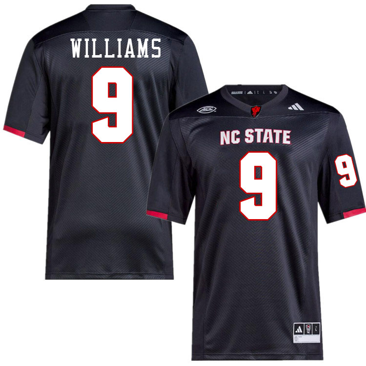 NC State Wolfpack #9 Mario Williams College Football Jerseys,Uniforms-Black
